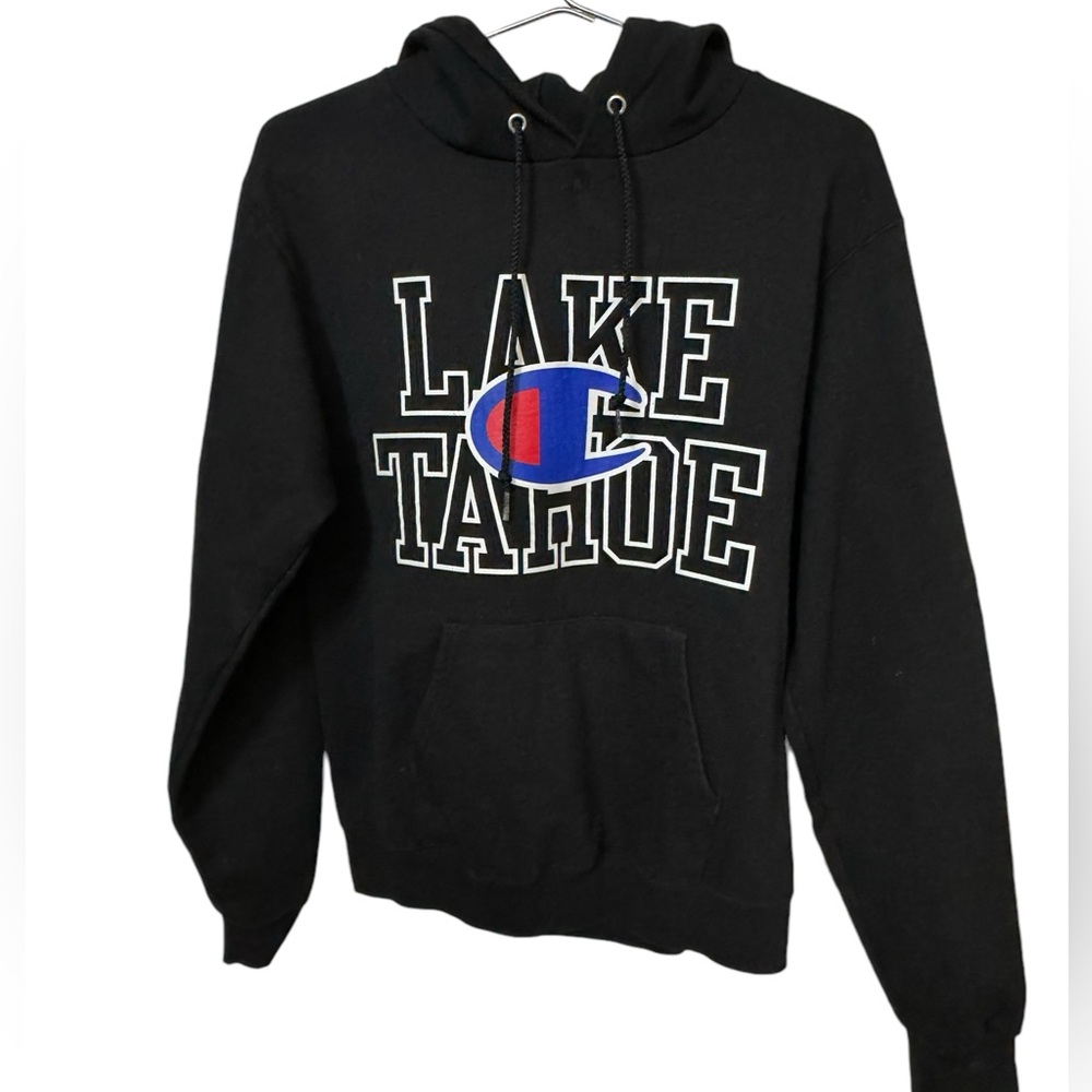 High End Lake Tahoe Champion Snowboarding Ski Women’s S Black Hoodie